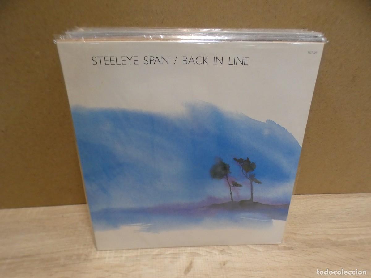 Dischi in vinile: ARKANSAS1980 lott214 lp VINILO EN OPTIMO ESTADO STEELEYE SPAN BACK IN LINE 1986