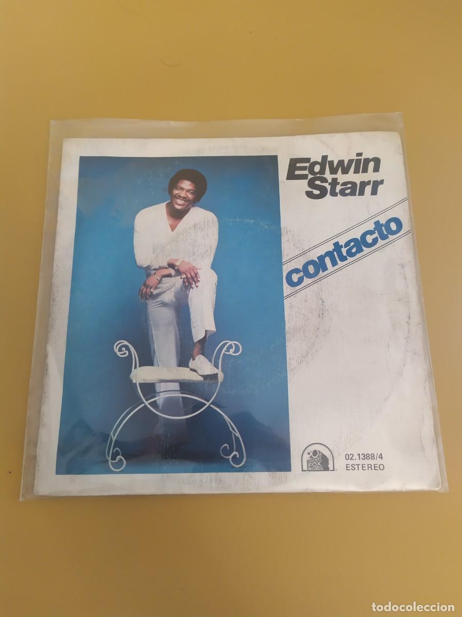 Discos de vinilo: Edwin Starr - Contact / Dont waste your time 1979 - Foto 1