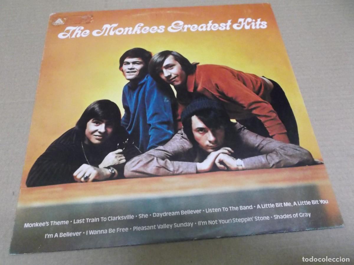 Discos de vinilo: THE MONKEES (LP) GREATEST HITS A&Ntilde;O 1982 - Foto 1