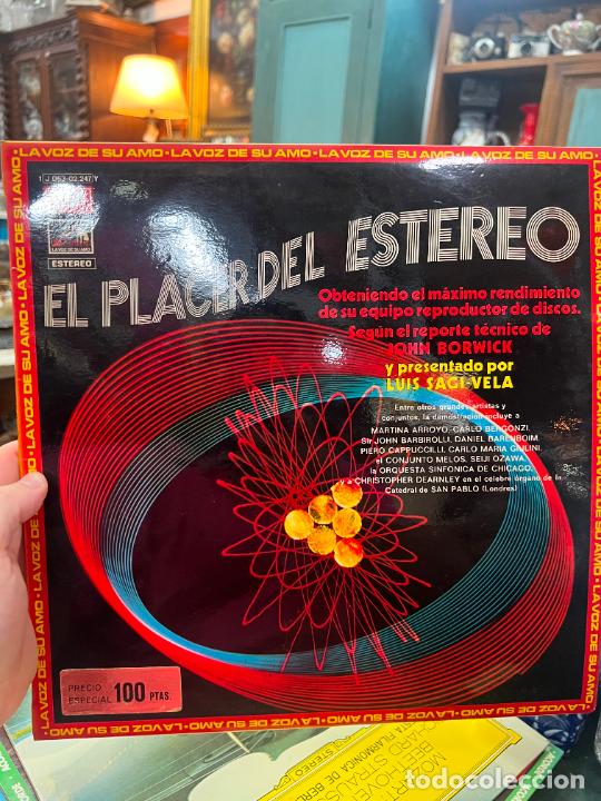 Discos de vinilo: LP EL PLACER DEL ESTEREO - Foto 1