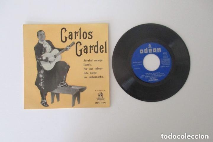 Discos de vinilo: DOS EP DE CARLOS GARDEL - ODEON - Foto 2