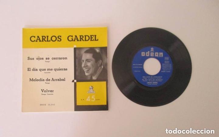 Discos de vinilo: DOS EP DE CARLOS GARDEL - ODEON - Foto 3