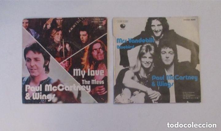 Discos de vinilo: DOS SINGLES PAUL MACCARTNEY & WINS - Foto 1