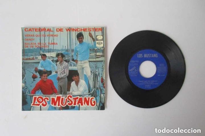Discos de vinilo: CINCO DISCOS SINGLES DE LOS MUSTANG - Foto 6