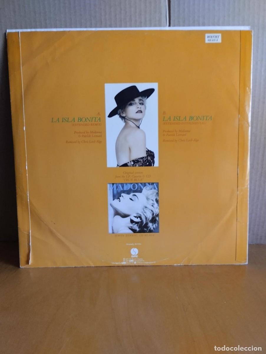 Discos de vinilo: MADONNA --- LA ISLA BONITA - Foto 2