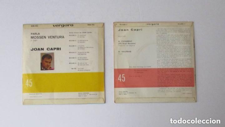 Discos de vinilo: COLECCION DE SIETE DISCOS DE JOAN CAPRI - Foto 3