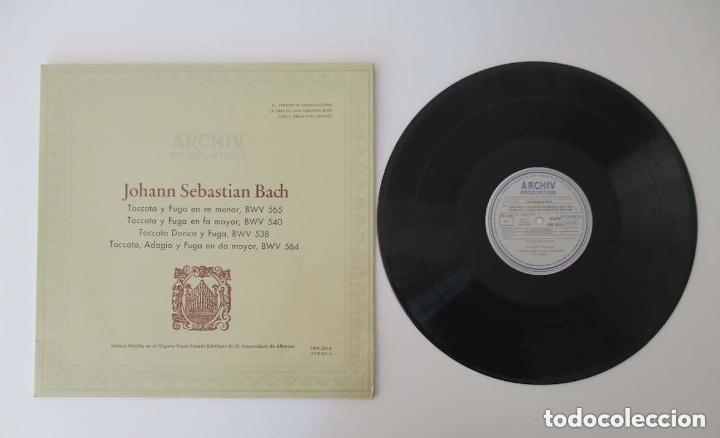 Discos de vinilo: DISCO LP JUAN SEBASTIAN BACH - Foto 2