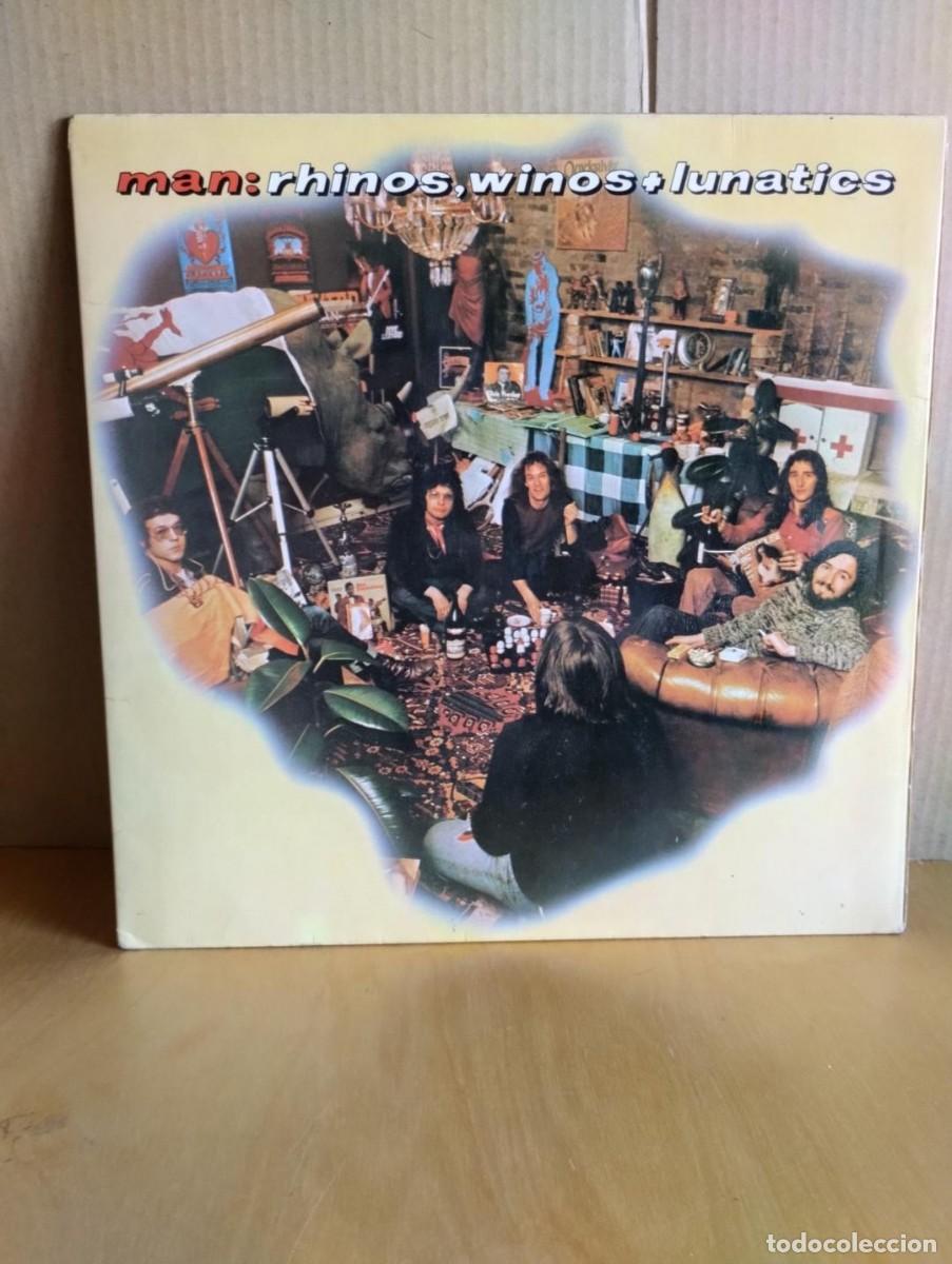 Discos de vinilo: MAN ----RHINOS,WINOS +LUNATICS - Foto 1