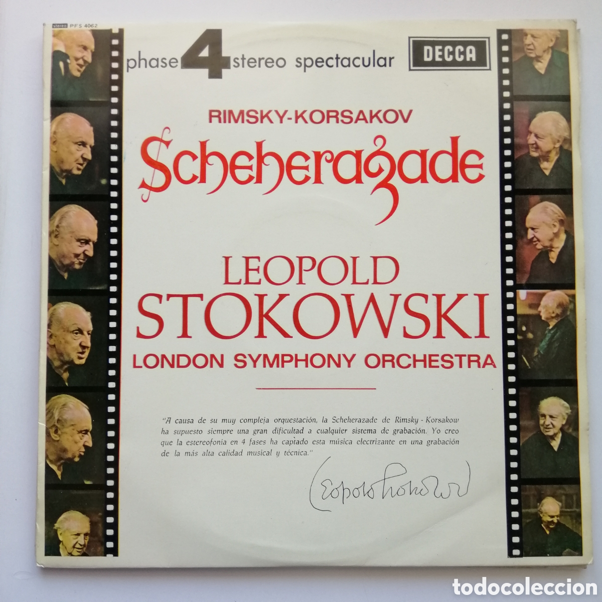 Discos de vinilo: Leopold Stokowski scheherazade vinilo - Foto 1