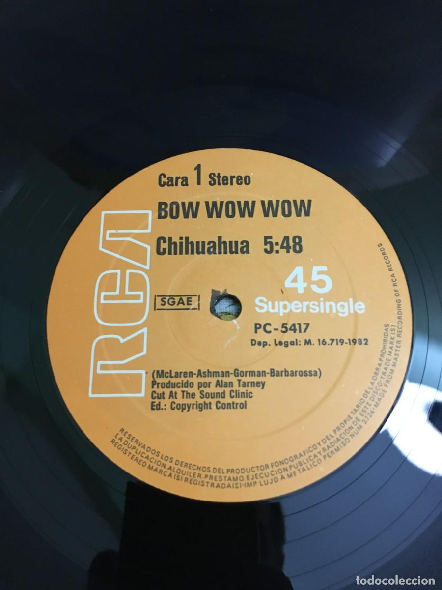 Discos de vinilo: Bow Wow Wow &lrm;&ndash; Chihuahua - Foto 4