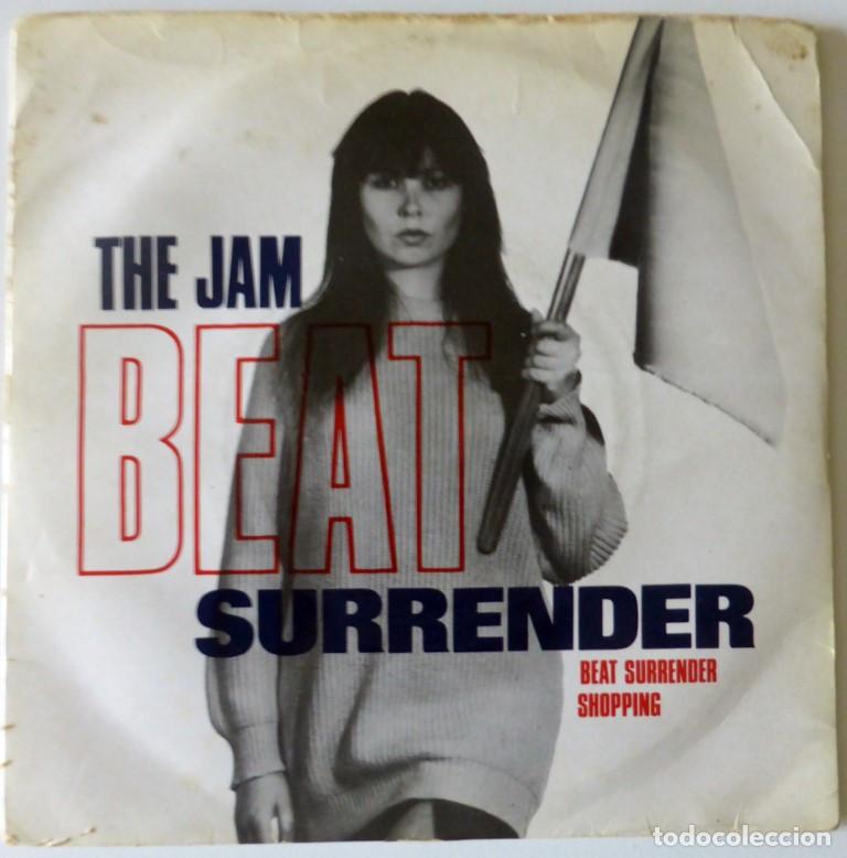 Discos de vinilo: The Jam. Beat surrender/ Shopping. Polydor, UK 1982 single - Foto 1