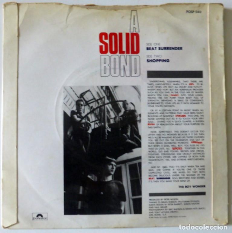Discos de vinilo: The Jam. Beat surrender/ Shopping. Polydor, UK 1982 single - Foto 2