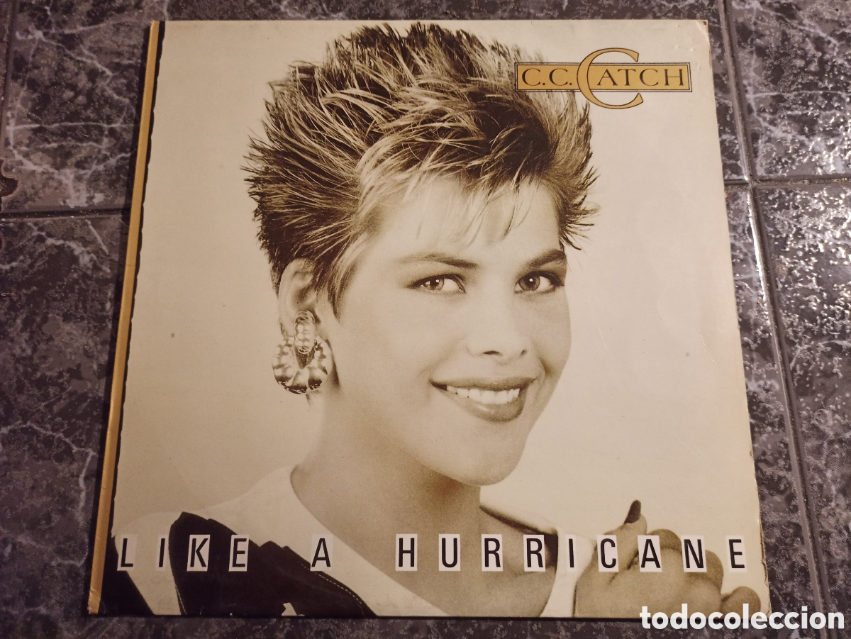 Discos de vinilo: C. C. Catch - Like a Hurricane (LP) - Foto 1