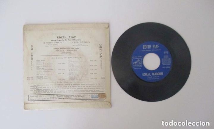 Discos de vinilo: EDITH PIAF - LA VOZ DE SU AMO - Foto 3