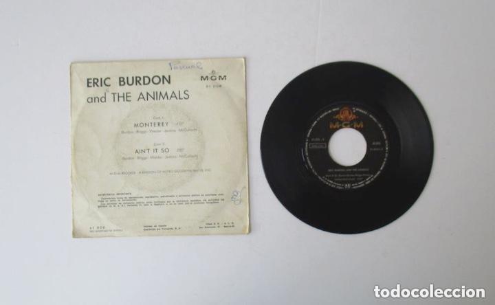 Discos de vinilo: ERIC BURDON AND THE ANIMALS - MONTERREY, AINT IT SO - Foto 2
