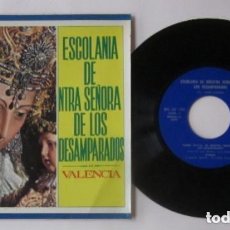Discos de vinilo: ESCOLANIA DE NUESTRA SEÑORA DE LOS DESEMPARADOS, VALENCIA