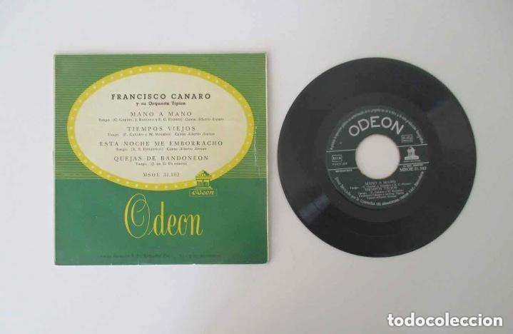 Discos de vinilo: FRANCISCO CANARO Y SU ORQUESTA TIPICA - ODEON - Foto 2