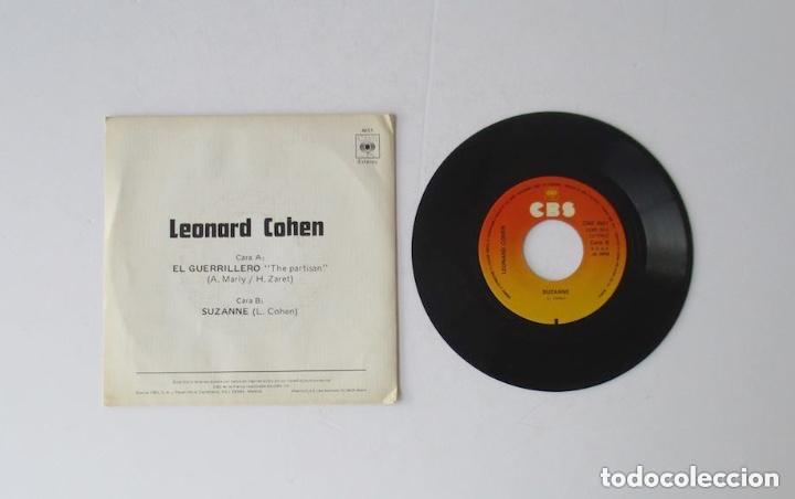 Discos de vinilo: LEONARD COHEN - EL GUERRILLERO, SUZANNE - Foto 3