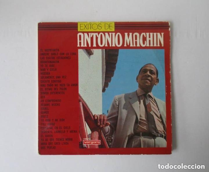 Discos de vinilo: DISCO LP: EXITOS DE ANTONIO MACHIN - DOBLE DICO DE VERGARA - Foto 1
