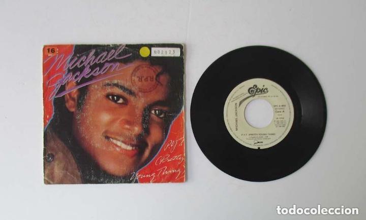 Discos de vinilo: MICHAEL JACKSON PRETTY YOUNG THING - Foto 2