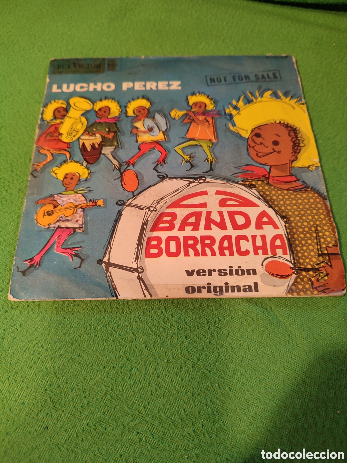 Discos de vinilo: Lucho P&eacute;rez - La banda borracha - Foto 1