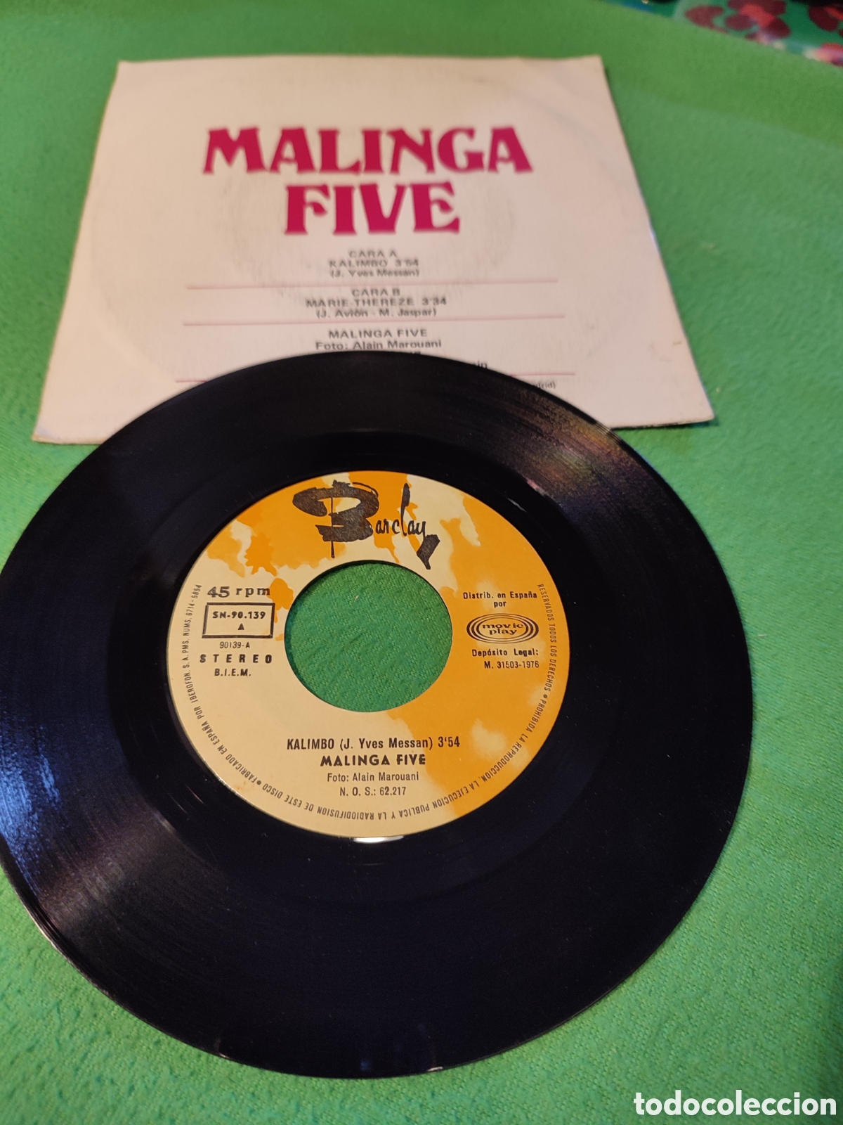 Discos de vinilo: Malinga Five - Kalimbo - Foto 2
