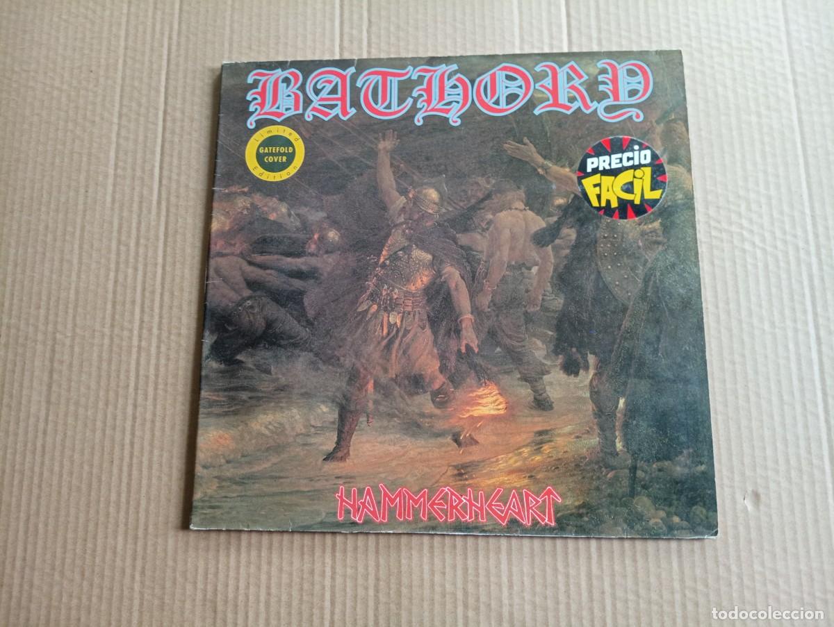 Discos de vinilo: BATHORY - HAMMERHEART LP 1990 GATEFOLD EDICION ALEMANA - Foto 1
