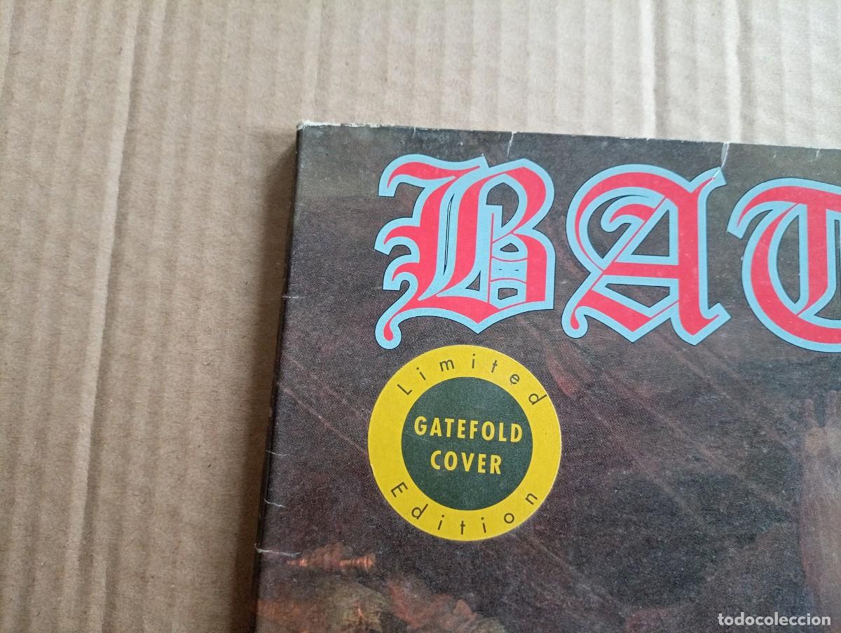 Discos de vinilo: BATHORY - HAMMERHEART LP 1990 GATEFOLD EDICION ALEMANA - Foto 2