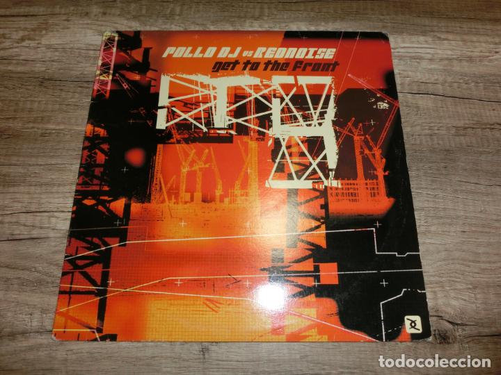 Discos de vinilo: POLLO DJ VS REDNOISE - GET TO THE FRONT - Foto 1
