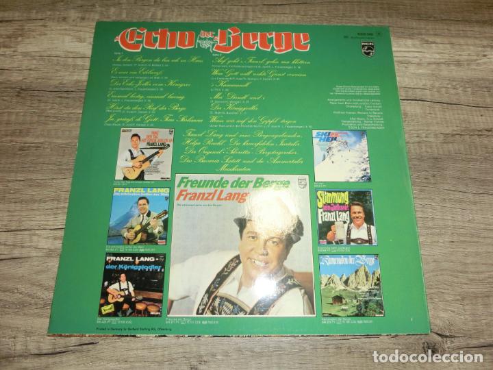 Discos de vinilo: Franzl Lang &ndash; Echo Der Berge - Foto 2