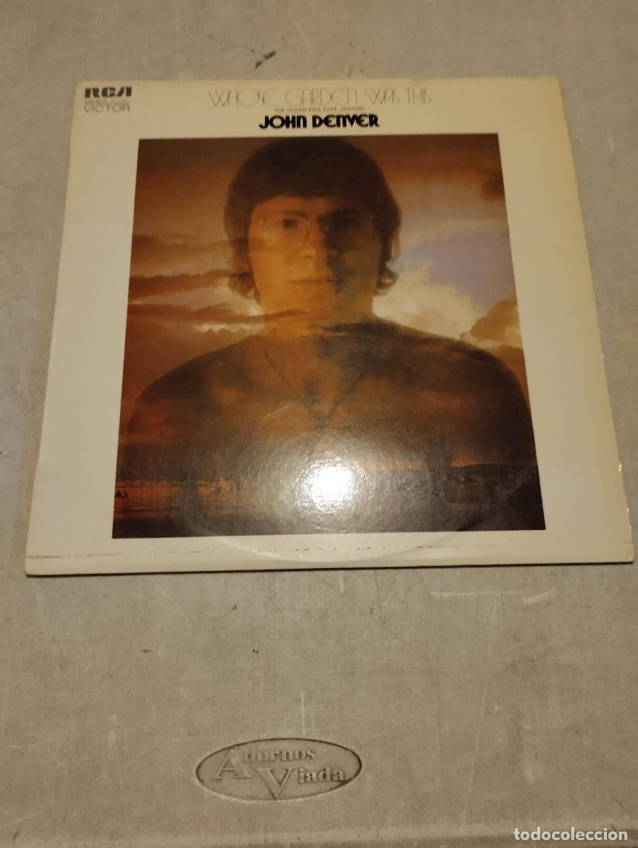 Discos de vinilo: John Denver LP Whose Garden Was This Esp.1975 - Foto 1