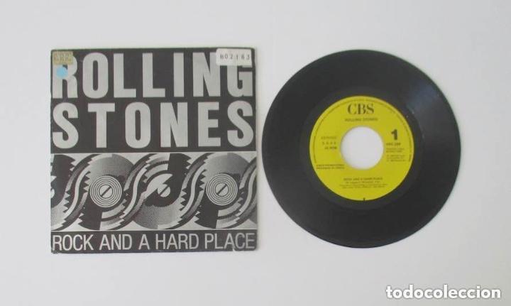 Discos de vinilo: THE ROLLING STONE - ROCK AND A HARD PLACE - Foto 2