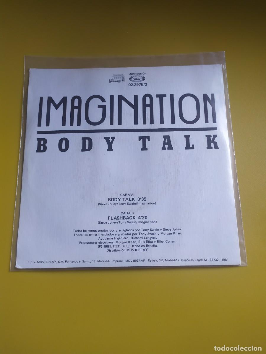 Discos de vinilo: Imagination - Body Talk / Flashback 1981 - Foto 2