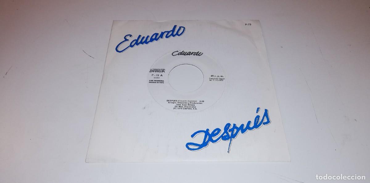 Vinyl-Schallplatten: S15-Eduardo - Despu&eacute;s (7&rdquo;, S/Sided, Promo) - PORT VG DISC VG