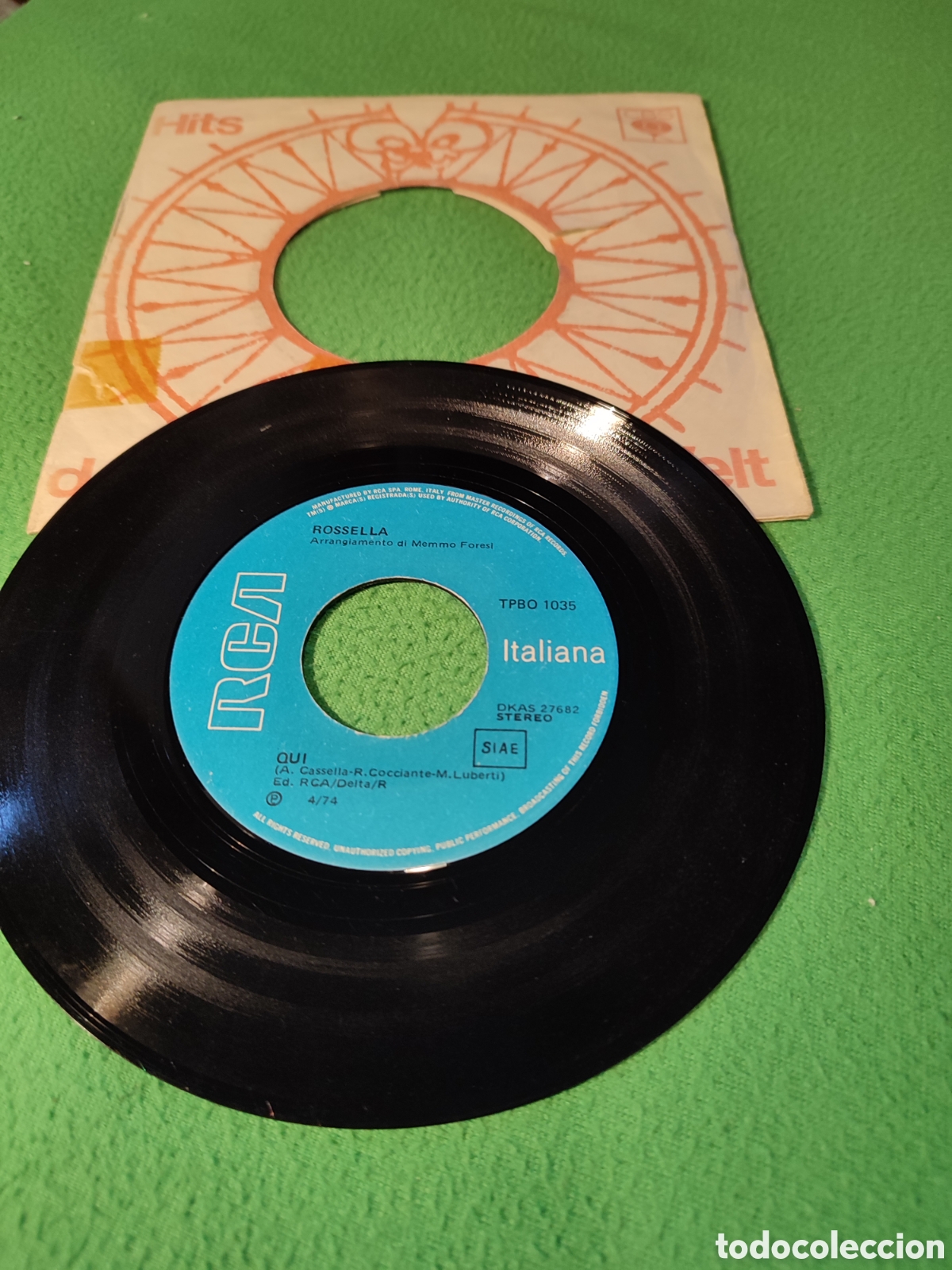Discos de vinilo: Rossella - Prospettive Single Vinilo - Foto 2