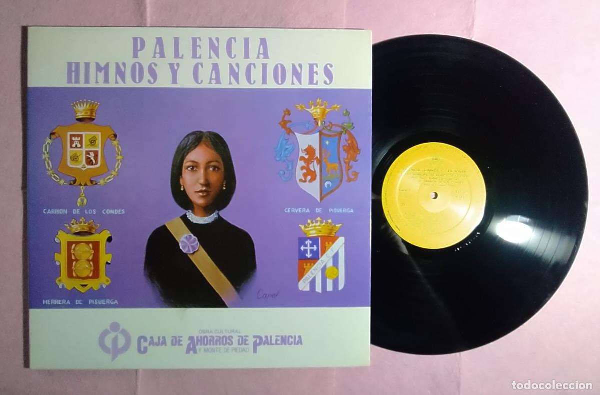 Disques de vinyle: LP PALENCIA HIMNOS Y CANCIONES - Jose M&ordf; Gomez / Anibal Carricoba - XIRIVELLA XLF 001 (EX/EX)