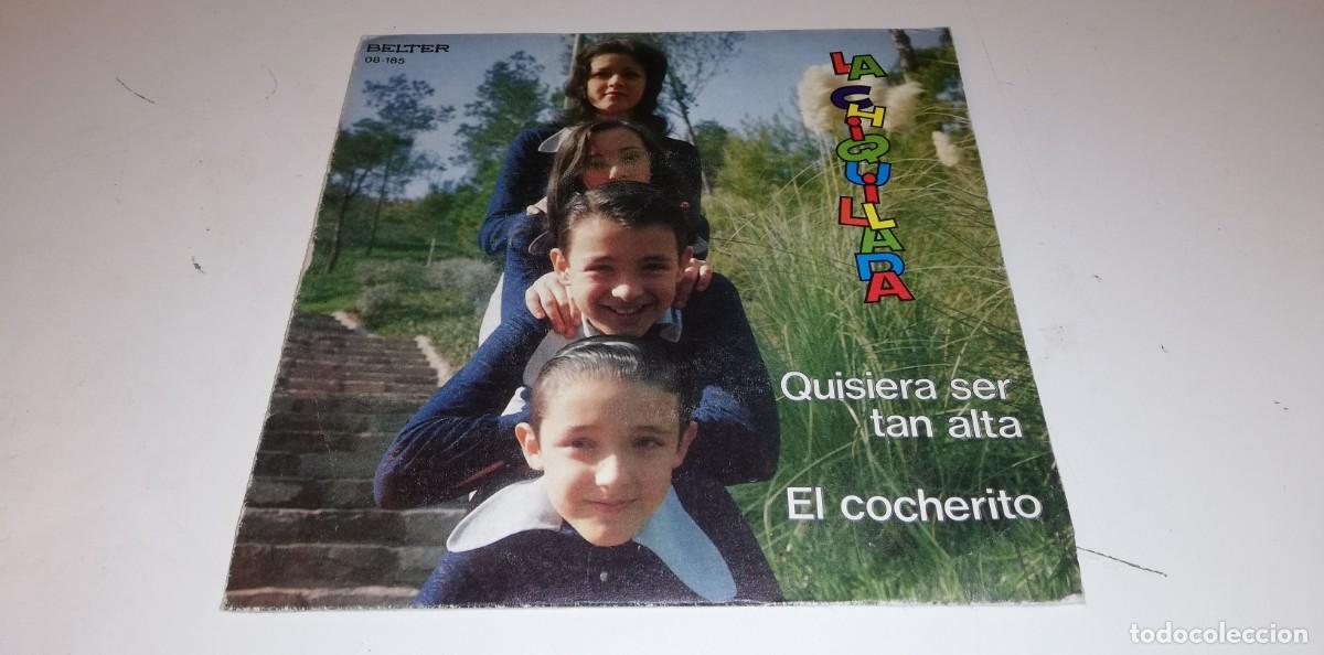 Vinyl-Schallplatten: S15-La Chiquillada - Quisiera Ser Tan Alta / El Cocherito (7&rdquo;, Single) - PORT VG DISC VG+