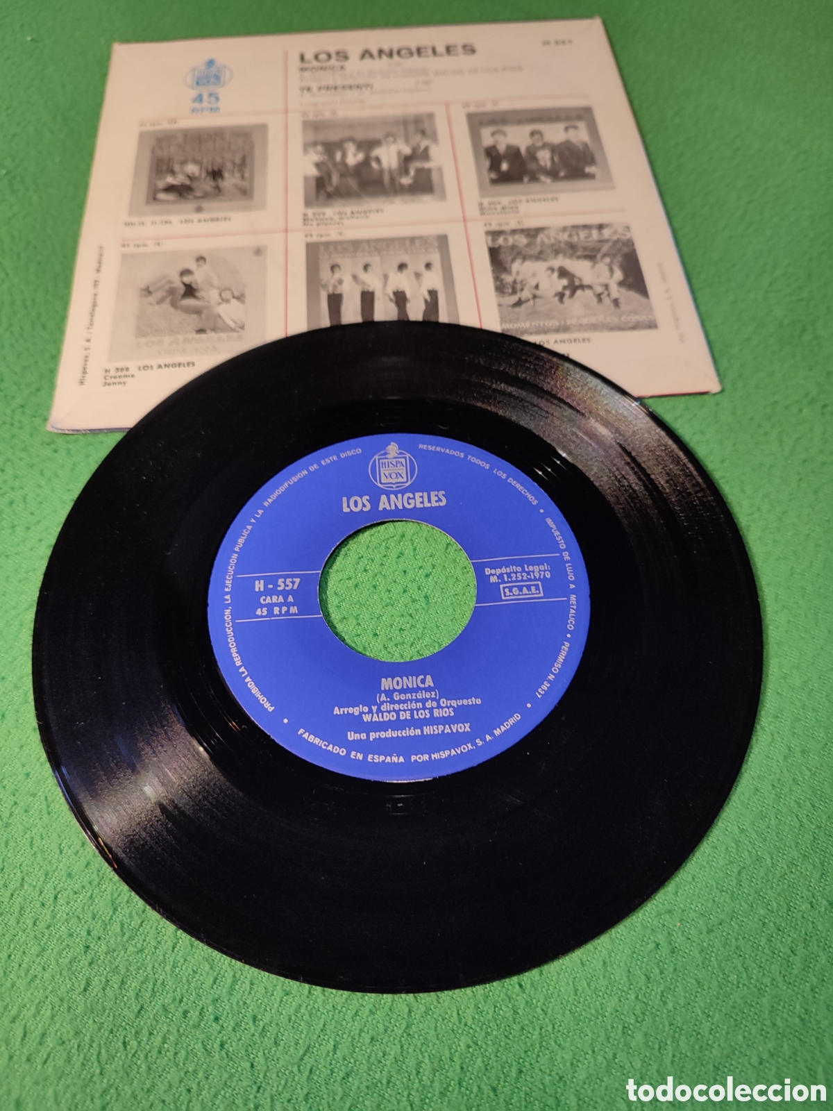 Discos de vinilo: Los &Aacute;ngeles - M&oacute;nica - Foto 2