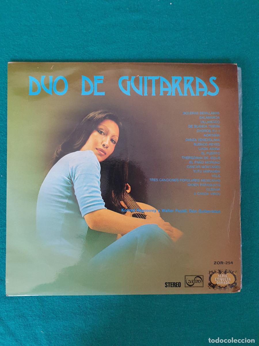 Discos de vinilo: DUO DE GUITARRAS ZAFIRO - Foto 1