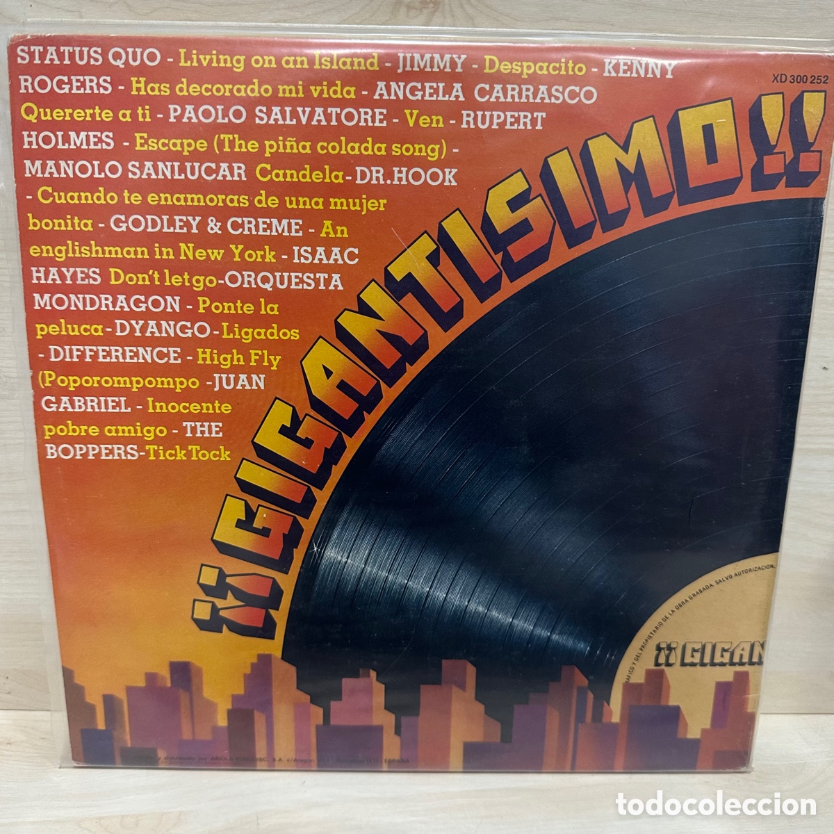 Discos de vinilo: Various - &iexcl;&iexcl;Gigantisimo!! (2xLP, Comp, Gat) - Foto 2
