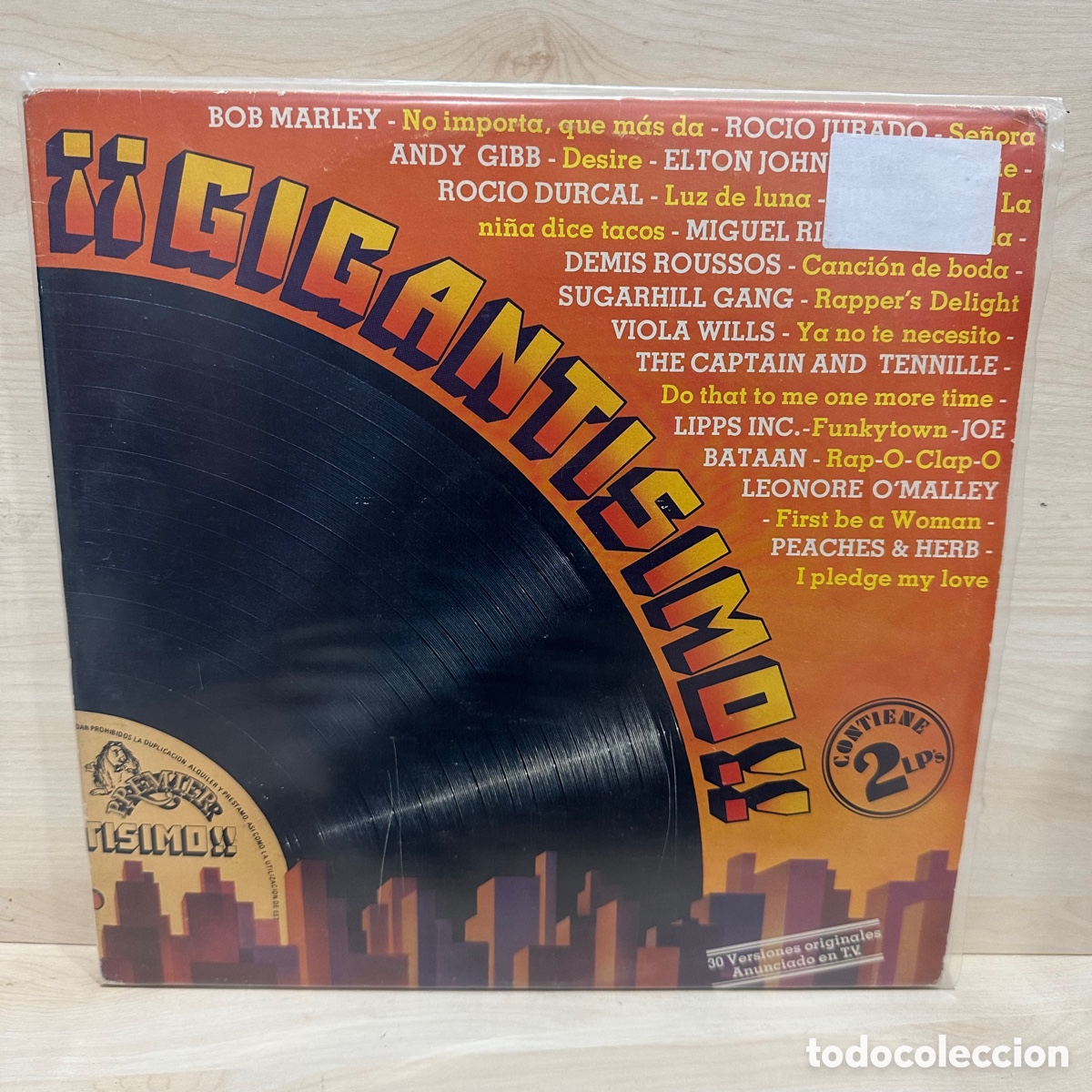 Discos de vinilo: Various - &iexcl;&iexcl;Gigantisimo!! (2xLP, Comp, Gat) - Foto 1