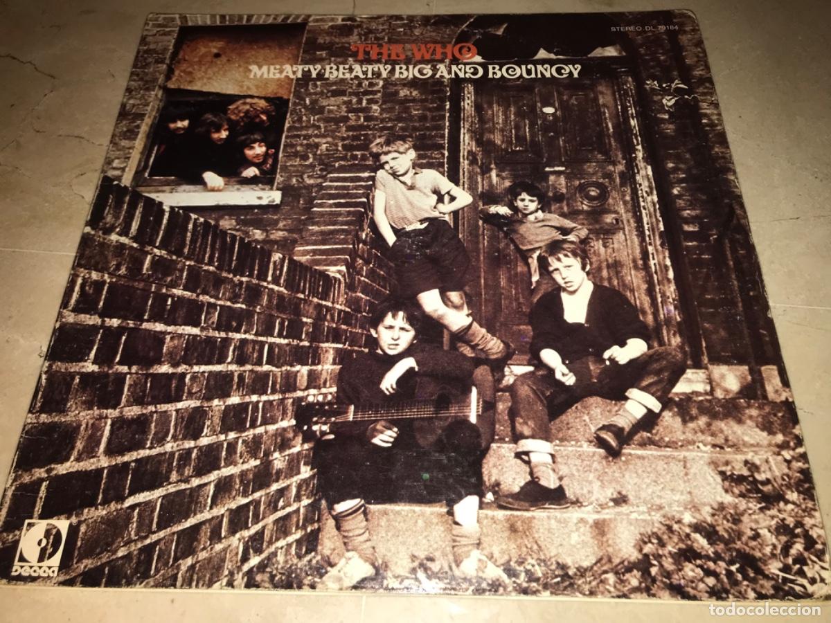 Discos de vinilo: THE WHO-MEATY BEATY BIG AND BOUNCY-GATEFOLD-ORIGINAL USA 1971