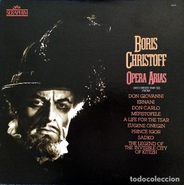 Discos de vinilo: Boris Christoff &ndash; Opera Arias - Foto 1