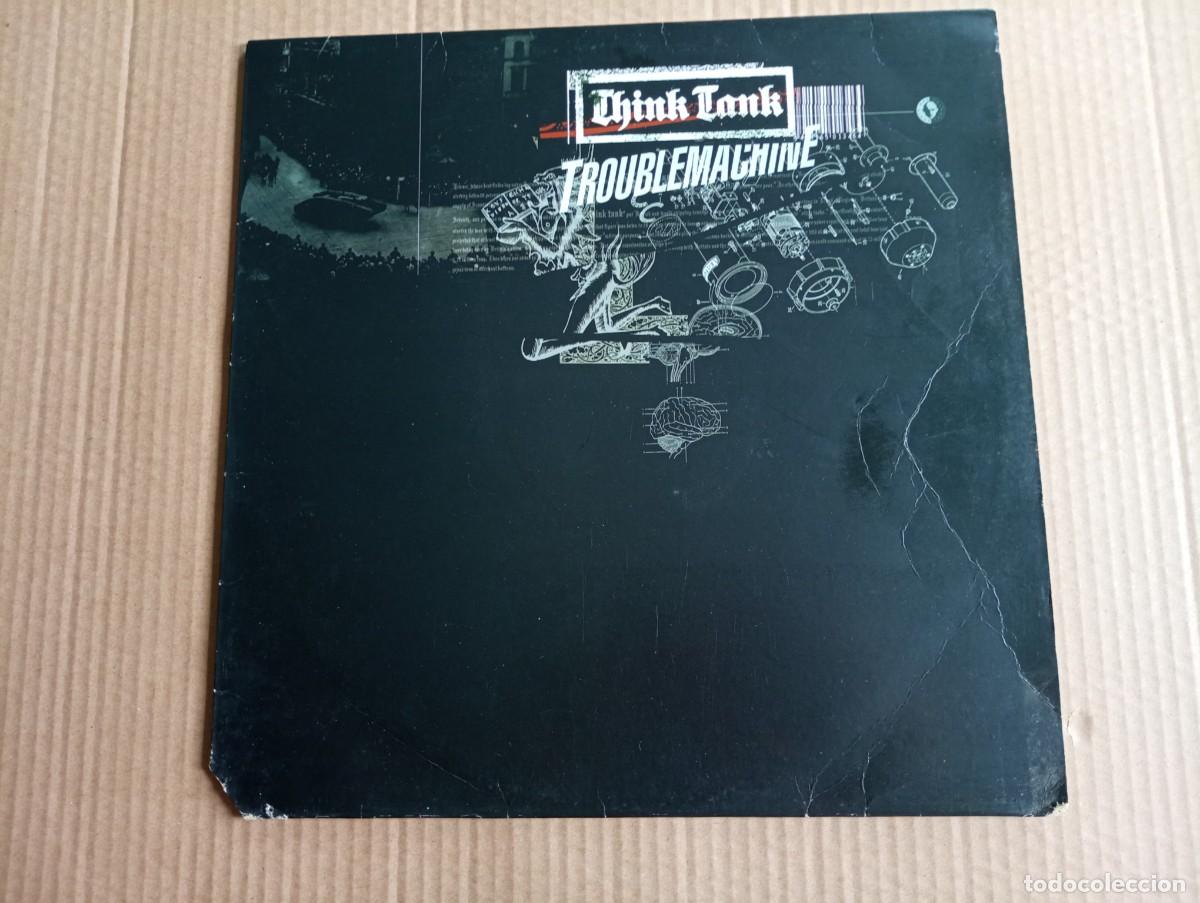Discos de vinilo: THINK TANK - TROUBLEMACHINE MAXI SINGLE 2005 3 TEMAS ELECTRO - Foto 1