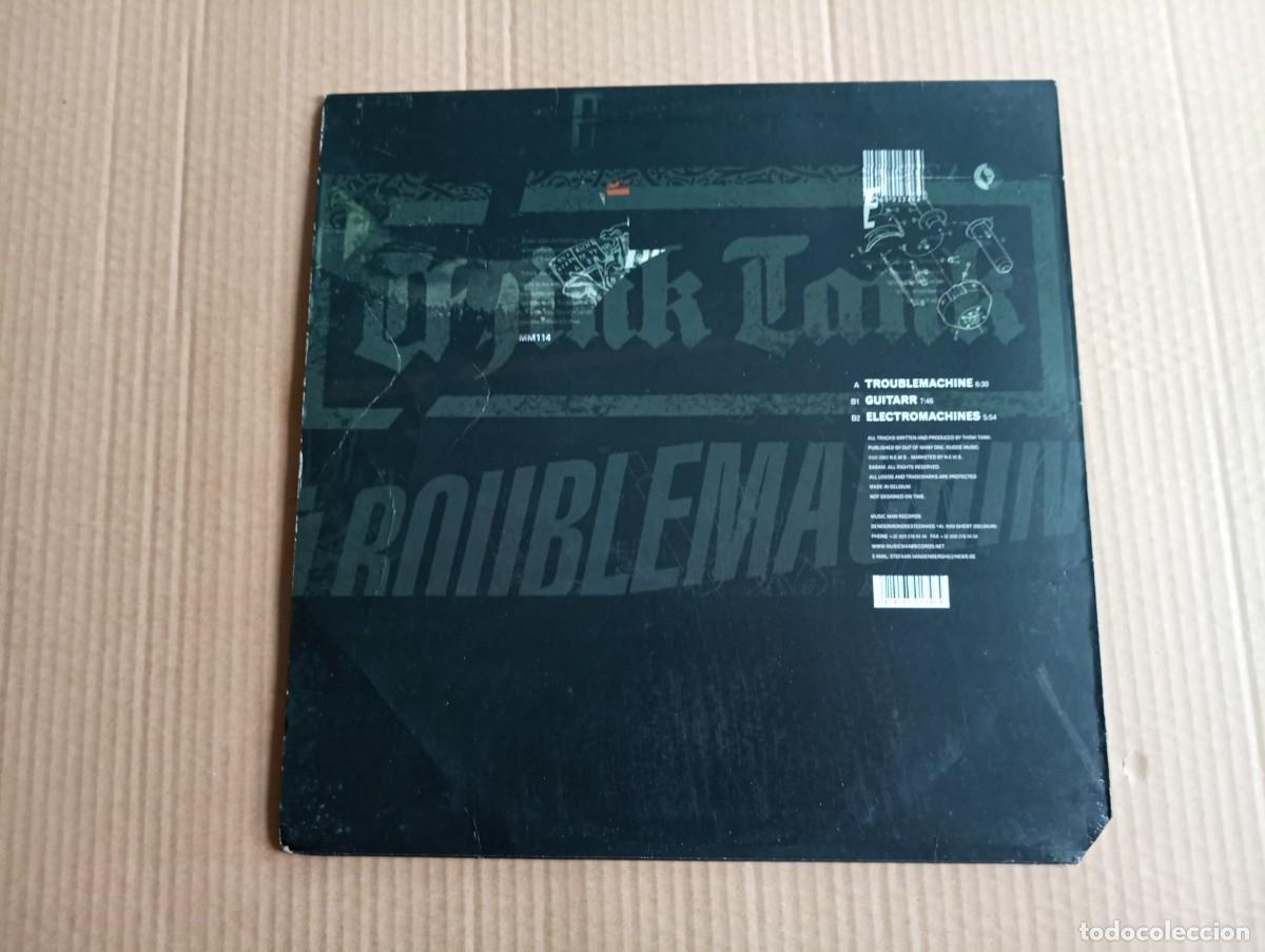 Discos de vinilo: THINK TANK - TROUBLEMACHINE MAXI SINGLE 2005 3 TEMAS ELECTRO - Foto 8