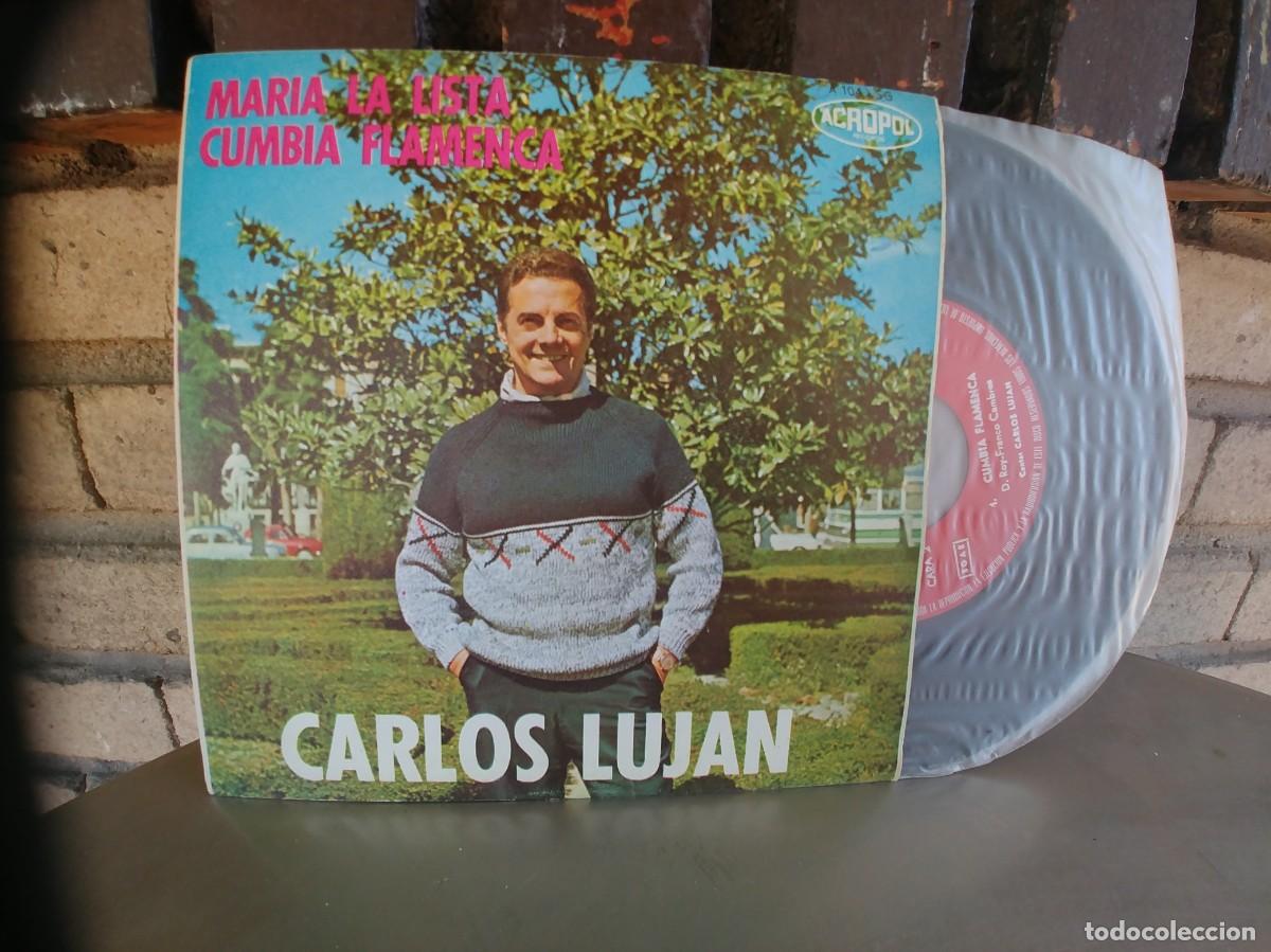 Discos de vinilo: CARLOS LUJAN-SINGLE MARIA LA LISTA-NUEVO - Foto 1
