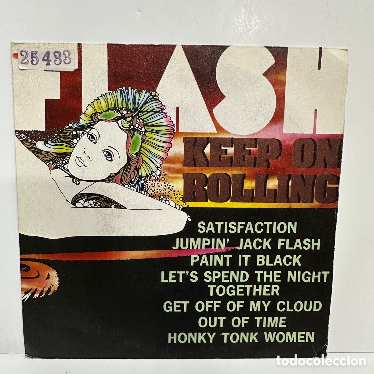 Discos de vinilo: Flash - Keep On Rolling (7&rdquo;, Single, Mixed) - Foto 1
