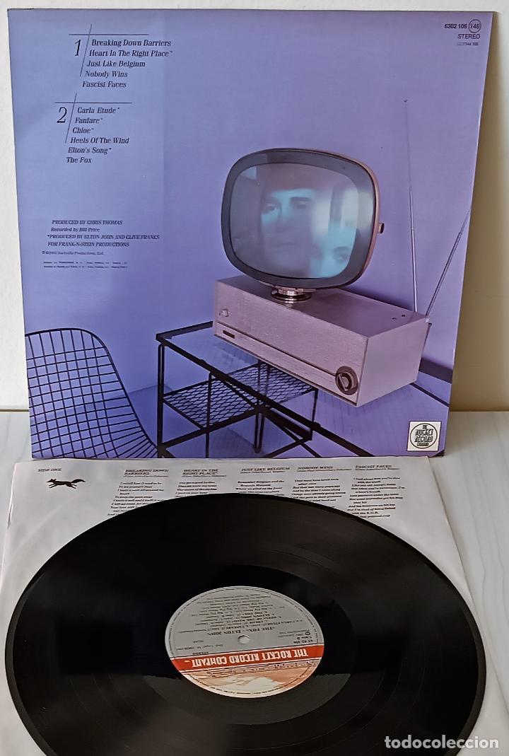 Discos de vinilo: ELTON JOHN - THE FOX ROCKET REC. - 1981 - Foto 2