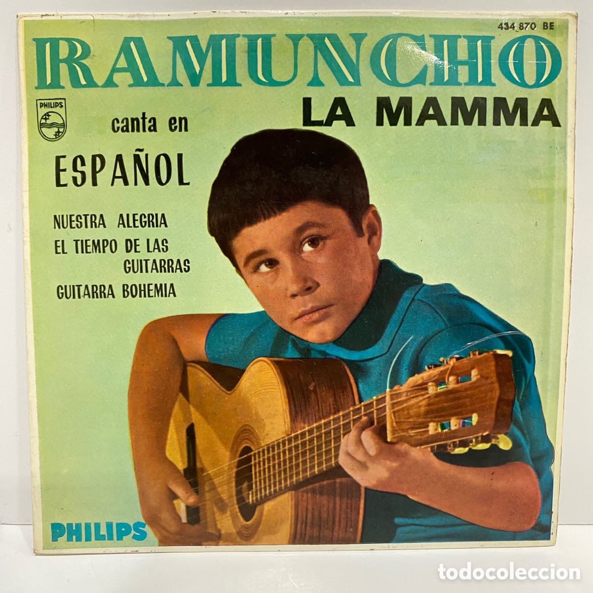 Discos de vinilo: Ramuncho - Canta En Espa&ntilde;ol (7&rdquo;, EP) - Foto 1