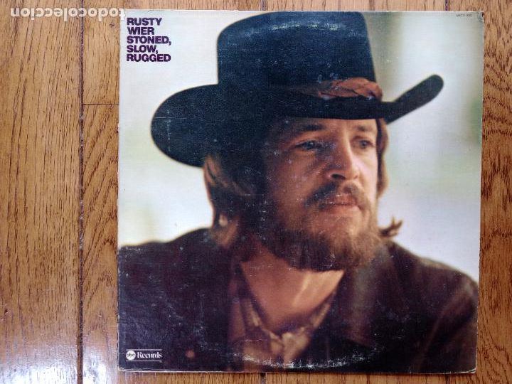 Discos de vinilo: Rusty Wier - stoned, slow, rugged - Foto 1